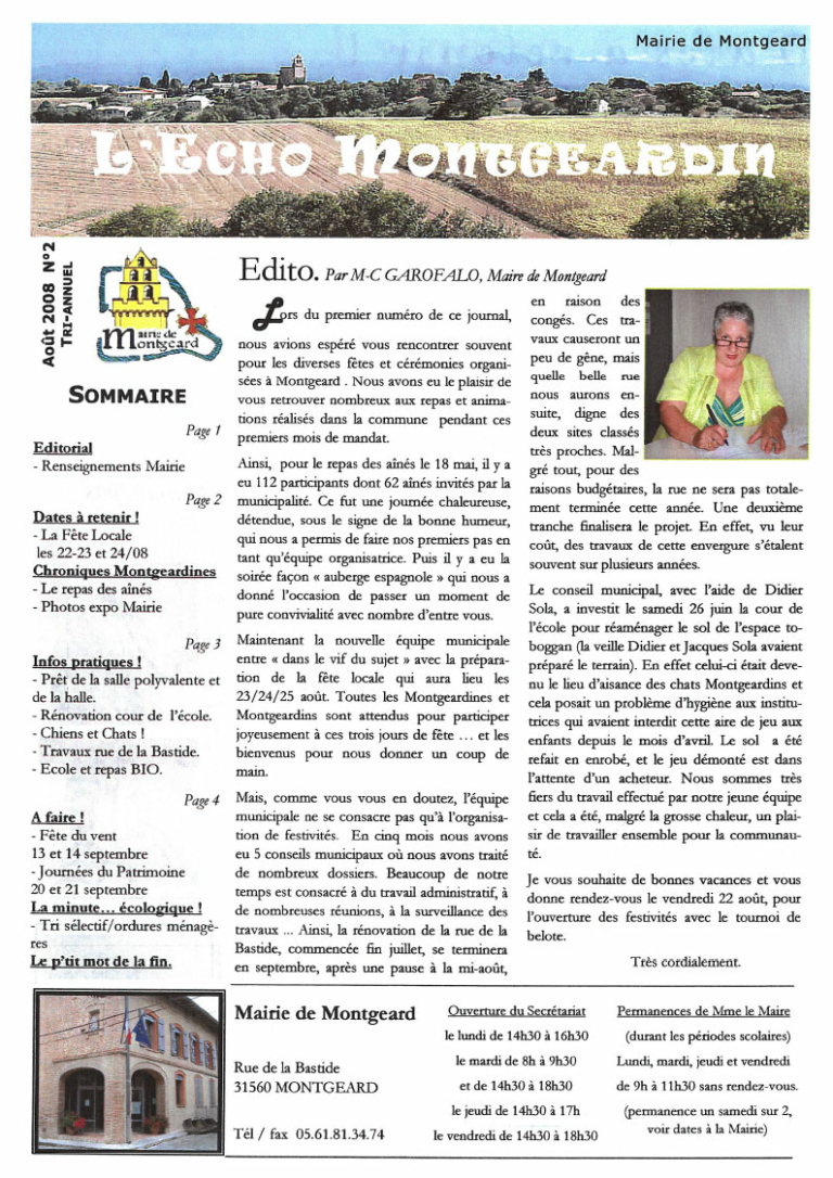 L’Echo Montgeardin 02 (aout 2009)