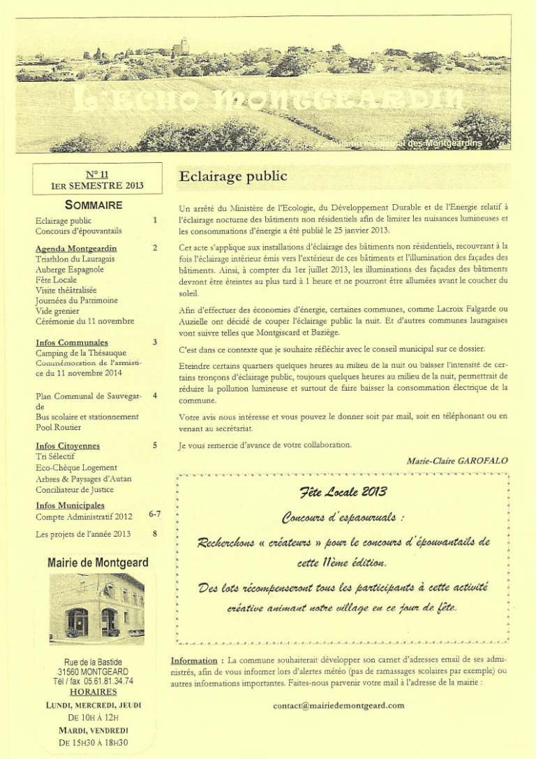 L’Echo Montgeardin 11 (2013)