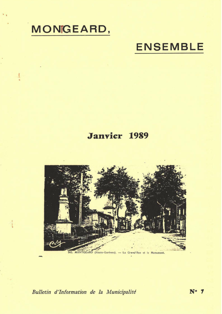 Montgeard Ensemble 07 (jan. 1989)