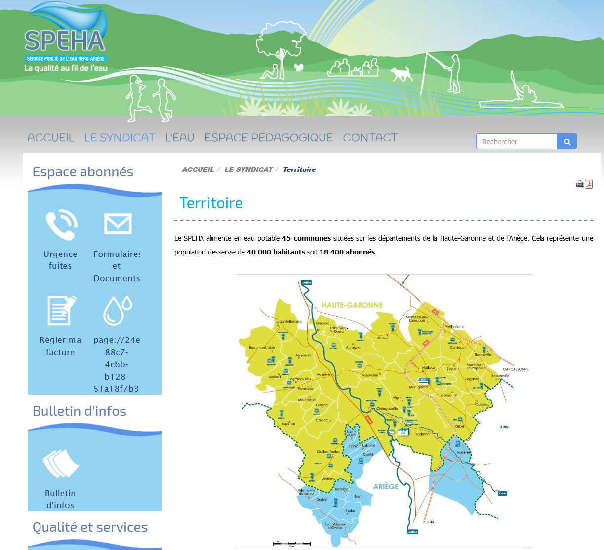 SPEHA (Service Public des Eaux Hers Ariège)
